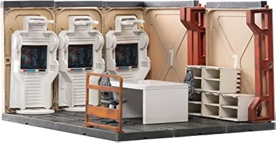 JOYTOY 戦星辰 メカ格納庫 監視エリア 1/18スケールジオラマ Amazon.co.jp: JOYTOY戦星辰 メカ格納庫 監視エリア 1/18